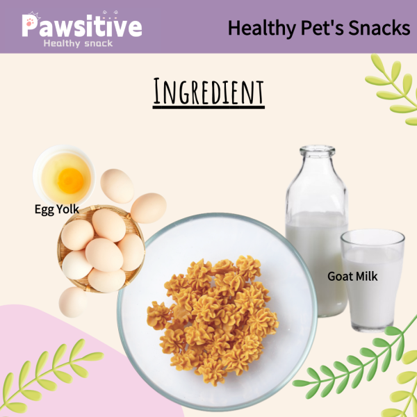 Healthy Goat Milk Yolk Cookies