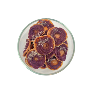 Purple Sweet Potato & Oat Chicken Pancake